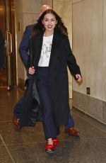 OLIVIA RODRIGO Leaves NBC Studio in New York 12/07/2023