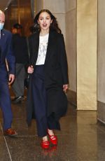 OLIVIA RODRIGO Leaves NBC Studio in New York 12/07/2023