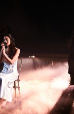 OLIVIA RODRIGO Performs at Late Show with Stephen Colbert in New York 12/11/2023