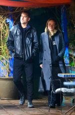 OLIVIA WILDE and Bryn Mooser on a Dinner Date in Los Angeles 12/19/2023