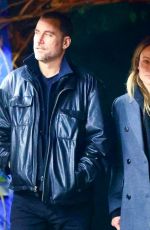 OLIVIA WILDE and Bryn Mooser on a Dinner Date in Los Angeles 12/19/2023