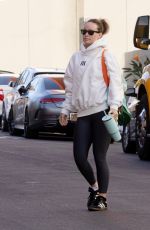 OLIVIA WILDE Arrives at Her Morning Gym Session in Studio City 12/04/2023