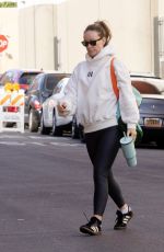 OLIVIA WILDE Arrives at Her Morning Gym Session in Studio City 12/04/2023