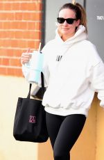 OLIVIA WILDE at a Gym in Los Angeles 12/11/2023