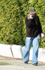 OLIVIA WILDE Keeps a Low Profile Out in Los Angeles 12/06/2023