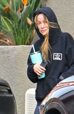 OLIVIA WILDE Leaves a Gym in Los Angeles 12/20/2023
