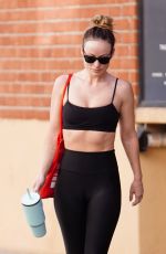 OLIVIA WILDE Leaves a Workout in Studio City 12/06/2023