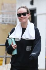 OLIVIA WILDE Leaves Tracy Anderson Gym in Los Angeles 12/18/2023