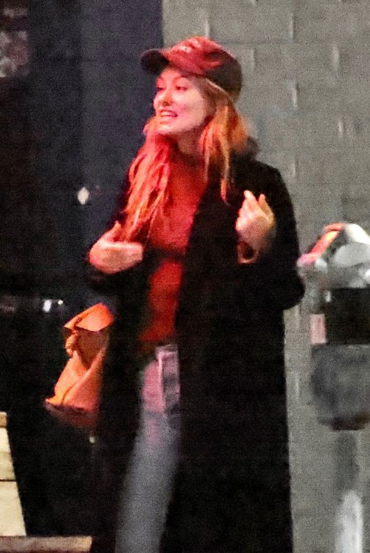 OLIVIA WILDE Out for Drinks with Friends at Tiki-ti Cocktail Bar in Los Feliz 12/06/2023