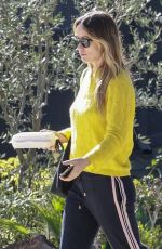 OLIVIA WILDE Visits Her Ex-husband Jason Sudeikis 12/09/2023