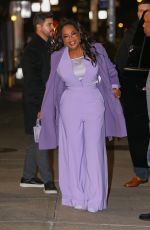 OPRAH WINFREY Out Promotes The Color Purple in New York 12/14/2023