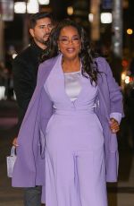 OPRAH WINFREY Out Promotes The Color Purple in New York 12/14/2023