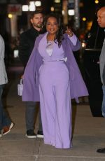 OPRAH WINFREY Out Promotes The Color Purple in New York 12/14/2023