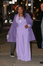 OPRAH WINFREY Out Promotes The Color Purple in New York 12/14/2023