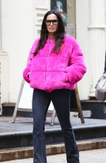 PADMA LAKSHMI Out and About in New York 12/05/2023