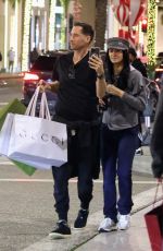 PARIS HILTON Out Shopping on Rodeo Drive 12/22/2023