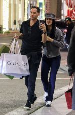 PARIS HILTON Out Shopping on Rodeo Drive 12/22/2023