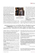 PENELOPE CRUZ in Vanity Fair Italy, January 2024