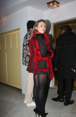 PEYTON LIST Arrives at Vas Morgan