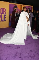 Pregnant CIARA at The Color Purple Premiere in Los Angeles 12/06/2023