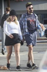 Pregnant HILARY DUFF and Matthew Koma Out on Christmas Eve in Los Angeles 12/24/2023