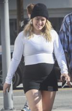 Pregnant HILARY DUFF and Matthew Koma Out on Christmas Eve in Los Angeles 12/24/2023