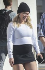 Pregnant HILARY DUFF and Matthew Koma Out on Christmas Eve in Los Angeles 12/24/2023