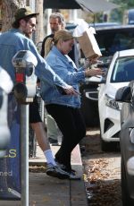 Pregnant HILARY DUFF Out in Los Angeles 12/23/2023