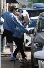 Pregnant HILARY DUFF Out in Los Angeles 12/23/2023