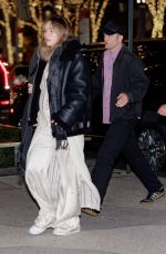 Pregnant SUKI WATERHOUSE Arrives at Poor Things Premiere Afterparty at Avra in New York 12/06/2023