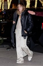 Pregnant SUKI WATERHOUSE Arrives at Poor Things Premiere Afterparty at Avra in New York 12/06/2023