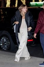 Pregnant SUKI WATERHOUSE Arrives at Poor Things Premiere Afterparty at Avra in New York 12/06/2023