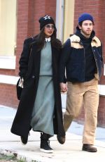 PRIYANKA CHOPRA and Nick Jonas Out and About in New York 11/30/2023