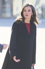 QUEEN LETIZIA OF SPAIN at Annual Meeting of Instituto Cervantes Center Directors in Aviles 12/19/2023