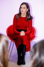 QUEEN LETIZIA OF SPAIN at Annual Meeting of Instituto Cervantes Center Directors in Aviles 12/19/2023