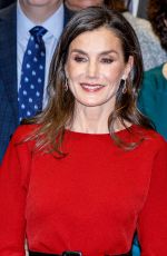 QUEEN LETIZIA OF SPAIN at Annual Meeting of Instituto Cervantes Center Directors in Aviles 12/19/2023