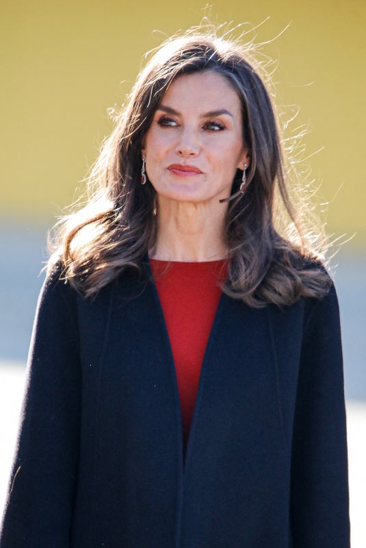 QUEEN LETIZIA OF SPAIN at Annual Meeting of Instituto Cervantes Center Directors in Aviles 12/19/2023