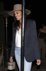 RACHEL ROY Arrives at Catch Steak in West Hollywood 12/20/2023