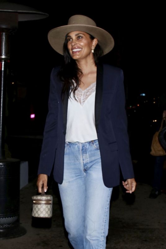 RACHEL ROY Arrives at Catch Steak in West Hollywood 12/20/2023