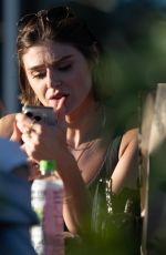RAQUEL LEVISS Out for Lunch with a Friend in Los Angeles 12/01/2023