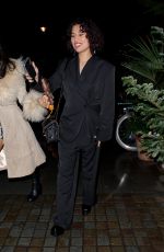 RAYE Arrives at Chiltern Firehouse in London 12/07/2023