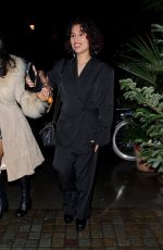 RAYE Arrives at Chiltern Firehouse in London 12/07/2023