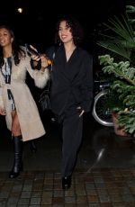 RAYE Arrives at Chiltern Firehouse in London 12/07/2023