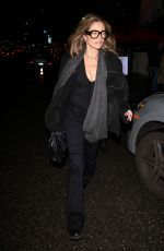 REBECCA GAYHEART Out for Dinner at Catch Steak in West Hollywood 12/20/2023