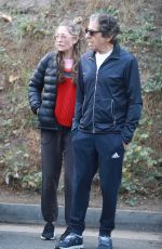 REBECCA GAYHEART Out with a Friend in Los Angeles 12/0/2023