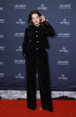 REBECCA MARDER at Les Arcs Film Festival Closing Ceremony in Bourg Saint Maurice 12/23/2023