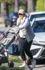 REBEL WILSON Out with Her Baby Girl in Beverly Hills 12/28/2023