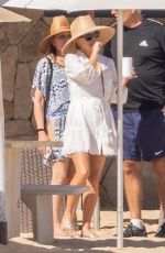 REESE WITHERSPOON in a White Swimsuit in Cabo San Lucas 12/26/2023
