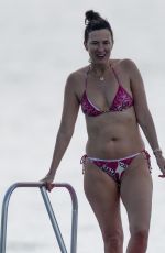 RHE A DURHAM in Bikini at a Beach in Barbados 12/27/2023