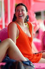 RHEA DURHAM in Bikini in Barbados 12/28/2023